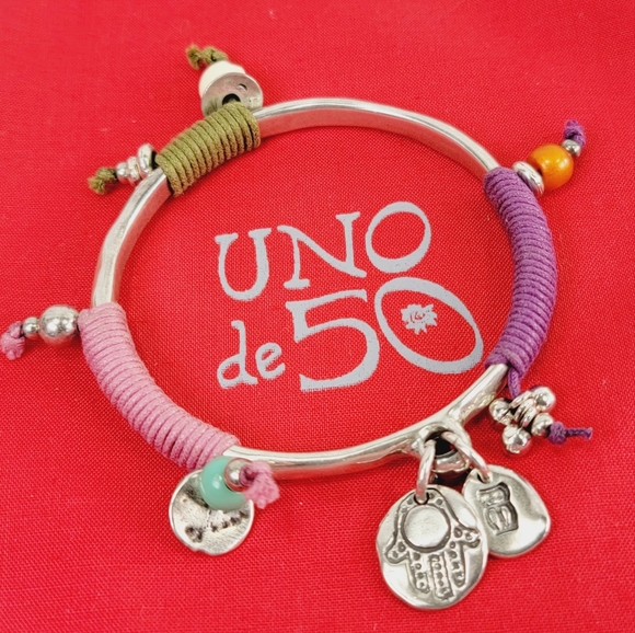 2012 Uno de 50 "La que lo ve" Bangle Bracelet - Picture 4 of 10